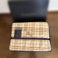 バーバリーチェック柄　綿毛布 140cm×200cm