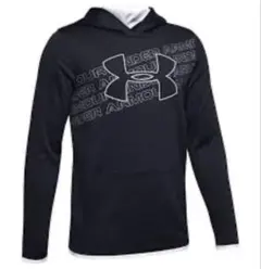 Under Armour 黒 フード付パーカー 160cm ジュニア，レディース