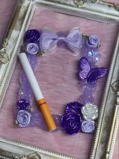 ホイップデコ トレカケース 紫