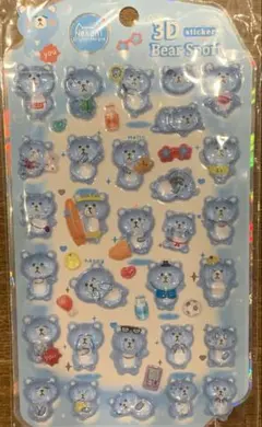 NEKONI シール　くま