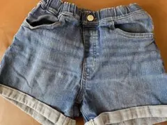 デニムショートパンツ 120サイズ　ユニクロ