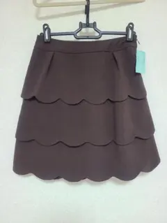 新品未使用　ロディスポット　LODISPOTTO　スカート　膝丈スカート　フリル