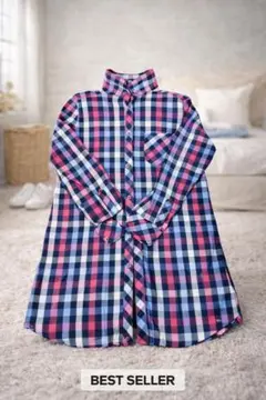 PAGEBOY チェック長袖シャツ M　訳あり