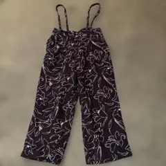 GREEN LABEL RELAXING 花柄サロペット XSのサムネイル