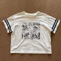 as know as ミッキーマウス コミックプリントTシャツ フリーサイズのサムネイル