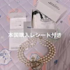 THREE ROW PEARL BAS RELIEF チョーカー ゴールドのサムネイル