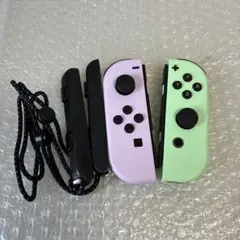 52 ジョイコン　パステルパープル　パステルグリーン　純正品　Switch
