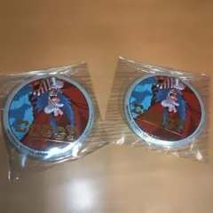 USJ 2025ワンピース 缶バッジ バギー 2個セット