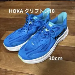 HOKA CLIFTON 10 ランニングシューズ 青