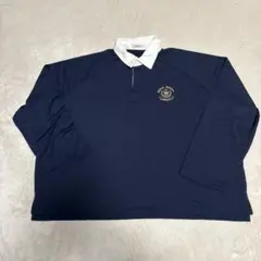 未使用niko and ... ネイビー オーバーサイズポロシャツ