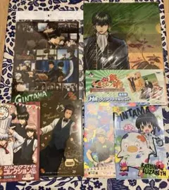 銀魂 クリアファイル 13枚＆下敷き1枚 まとめ売り