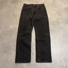 90s levi's 505 USA製 先染めブラック ボタン裏522 - メルカリ