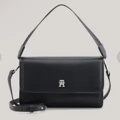 TOMMY HILFIGER THモノタイプ ショルダーバッグ ネイビー 新品