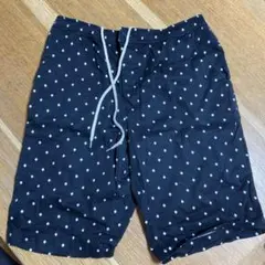 FRED PERRY ドット柄 ショートパンツ ネイビー サイズLのサムネイル