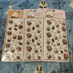 はむかっぷぷくぷくキャンディシール　3枚セット