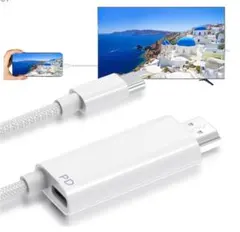 iPhone16 ミラーリングUSB-タイプC HDMI 変換 Switch対応