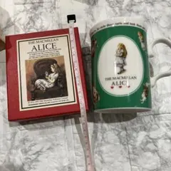 不思議の国のアリス Alice 陶器 マグカップ＆クリーマーセット 未使用