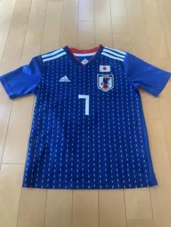 サッカー日本代表 ユニフォーム No7 柴崎岳 150サイズ - メルカリ