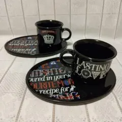 【新品】アフタヌーンティー カップ＆プレート 2セット