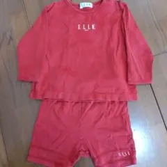 ELLE 赤 セットアップ 90cm