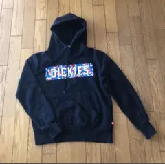 ディッキーズ　DICKIES 黒 スウェットパーカー　キッズ　S