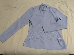 ★美品　ナイキゴルフ　薄紫のハイネック　長袖シャツ　M　お洒落