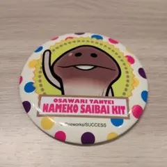 【平成レトロ】おさわり探偵なめこ栽培キット デカ缶バッチ2nd【平成女児】