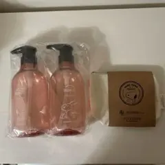 新品★ぴんく色がかわいいロクシタンSNOOPYヘアケアレフィルボトルセット