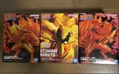 【新品・未開封】バンプレスト ナルト 九喇嘛 3体セット