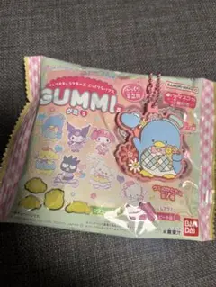 サンリオキャラクターズ　ぷっくりラバマス　グミ５　タキシードサム