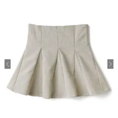 GRL グレイル チェック柄フレアミニスカート[ac2115]