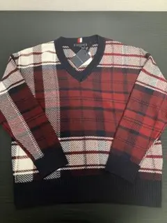 新品タグ付き TOMMY HILFIGER トミーヒルフィガー Vネックセーター