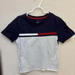TOMMY HILFIGER Tシャツ ネイビー ホワイト XSのサムネイル