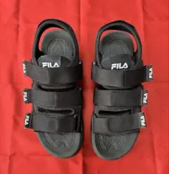 FILA FC-6230W ブラック　スポーツサンダル 22.0cm