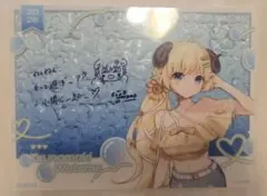 ホロライブ 角巻わため 特典 メッセージパネル 台湾 台中 限定 ラバー