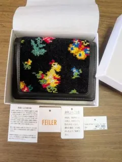 未使用　FEILER　ハイジ　二つ折り財布