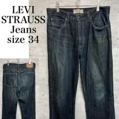 LEVI STRAUSS デニムパンツ ネイビー　サイズ34