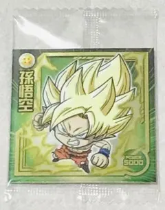 ドラゴンボール 超戦士シール ウエハースZ 第1弾 SR W-11 孫悟空