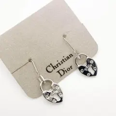 ツーちゃん 専用】Christian Dior ハート パドロック ピアス - メルカリ