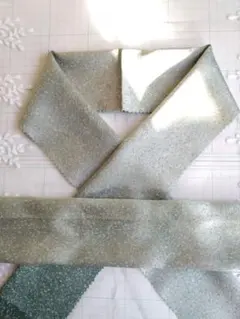 半衿★【帯枕セットしやすい】帯揚げ グラデーション光沢 151cm(32cm)⑤