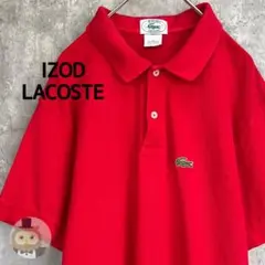 【USA製】ラコステ 半袖 ポロシャツ 古着 ユニセックス レトロビンテージ