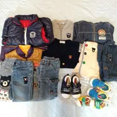 ミキハウス ダブルB ホットビスケッツ 男の子 まとめ売り