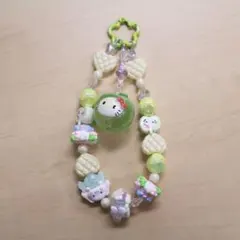 ④ストラップ・バッグチャーム/ビーズ/手書きビーズ/ペイントビーズ