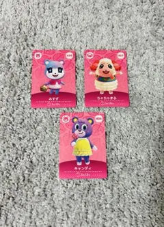 あつ森amiiboカード第５弾 みすず ちゃちゃまる キャンディ セット