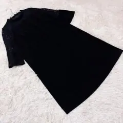 iNFINE アンフィ二　（11） パーティドレス　ブラック　レース　結婚式