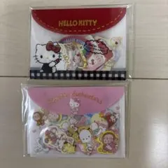 サンリオ キティ キャラクターズ シール＆ケースセット