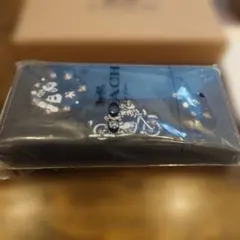 【新品未使用】COACH 長財布 ミッキーコラボ