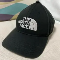 THE NORTH FACE 黒ビックロゴキャップ　大人フリーサイズ　古着