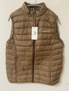[新品未使用品]Arnold Palmer ダウンベスト S ブラウン