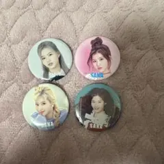 SANA 缶バッジ4個セット